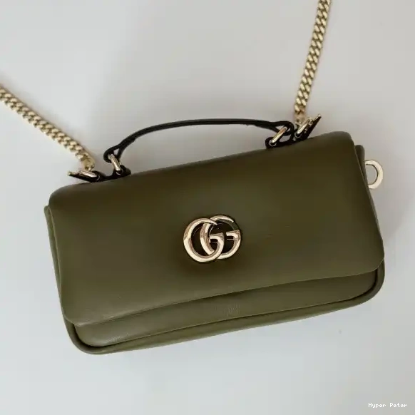 Hyperpeter mini Milano handle bag-21*12.5*4.5CM GG top GUCCI 0614
